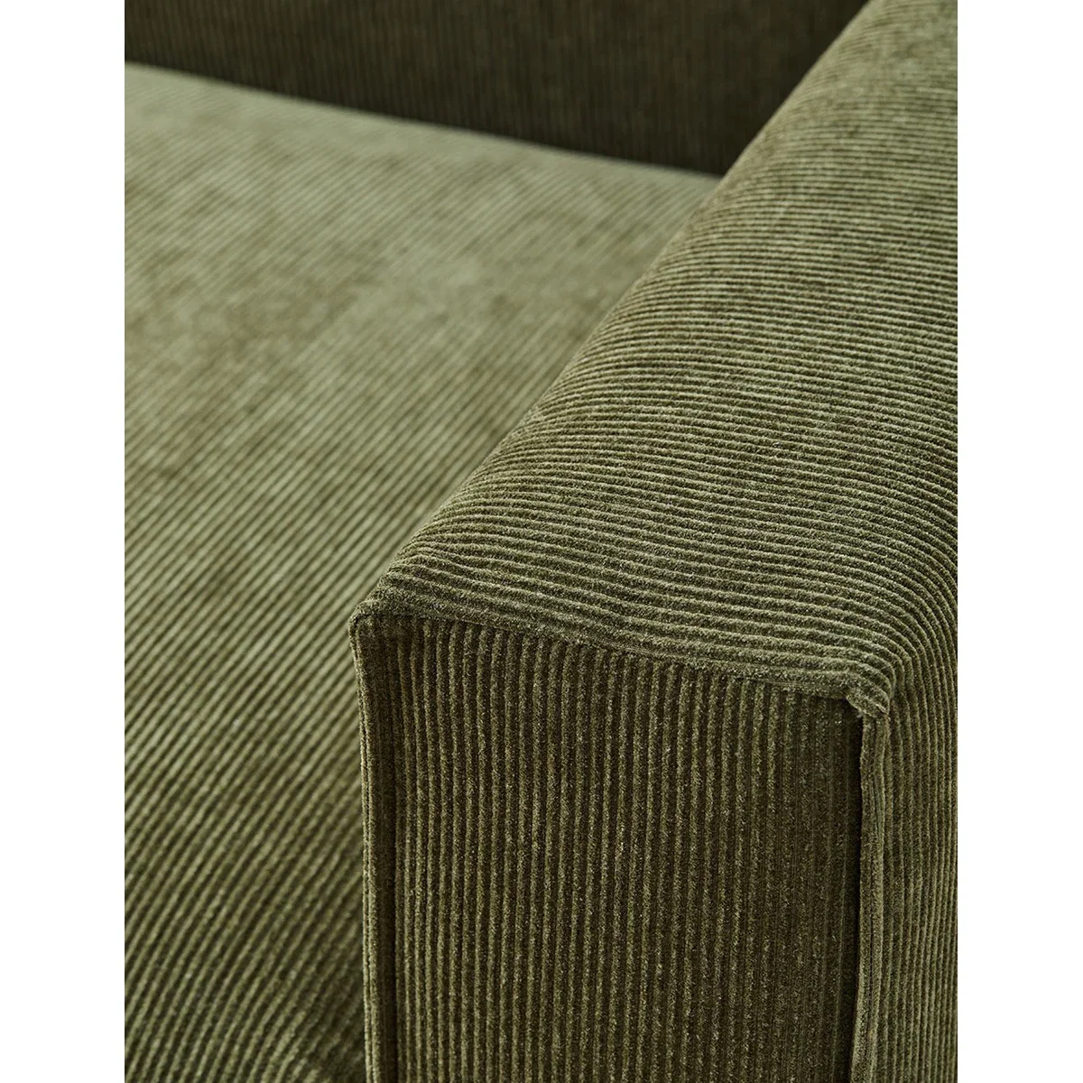 Chorlton Sofa 3 Seater Moss Green Cord – image 6
