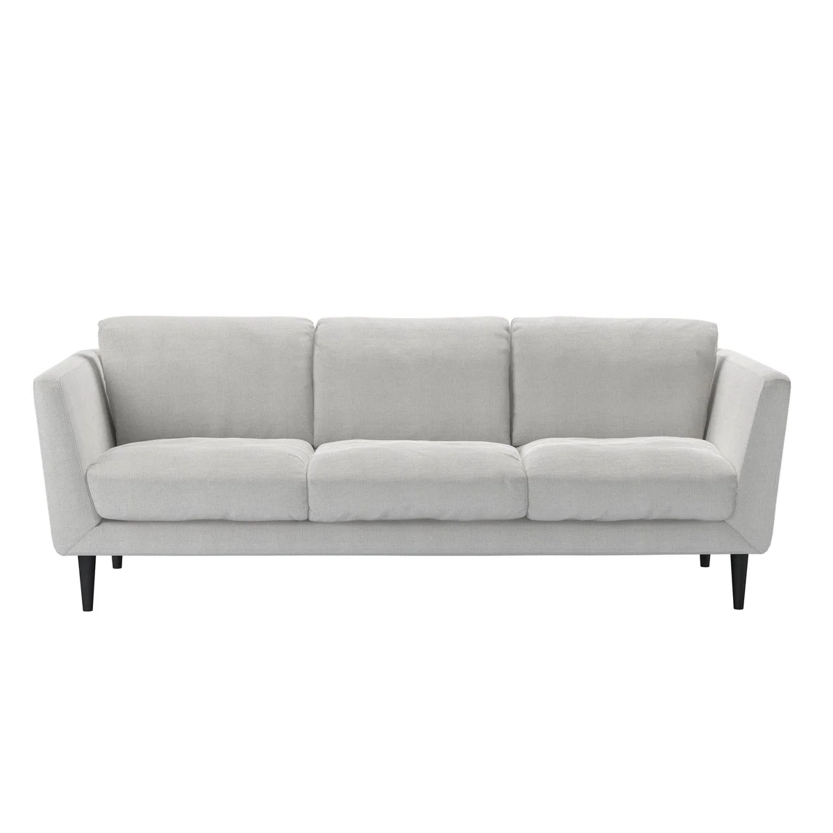 Holly 4 Seat Sofa in Liquorice Baylee Multi-Tone Viscose Linen – image 2