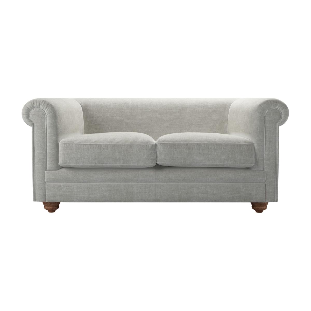 Patrick Unbuttoned 2 Seat Sofa in Fog Aquaclean Clever Chenille – image 1