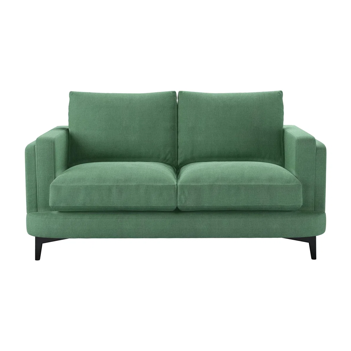 Boston Squared Arm 2 Seat Sofa in Celadon Easy Cotton – image 1