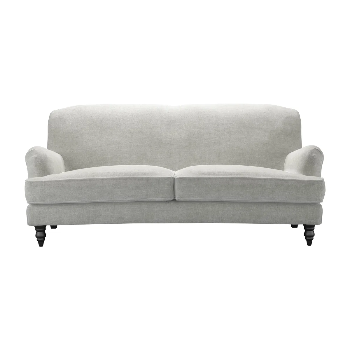 Snowdrop 3 Seat Sofa (breaks down) in Fog Aquaclean Clever Chenille – image 1
