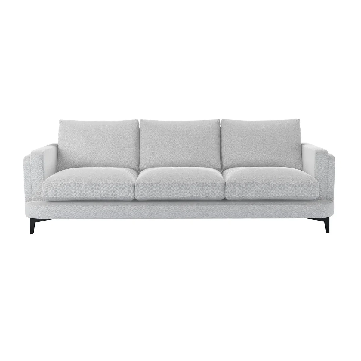 Boston Squared Arm 2.5 Seat Sofa in Malbec Cotton Matt Velvet – image 2