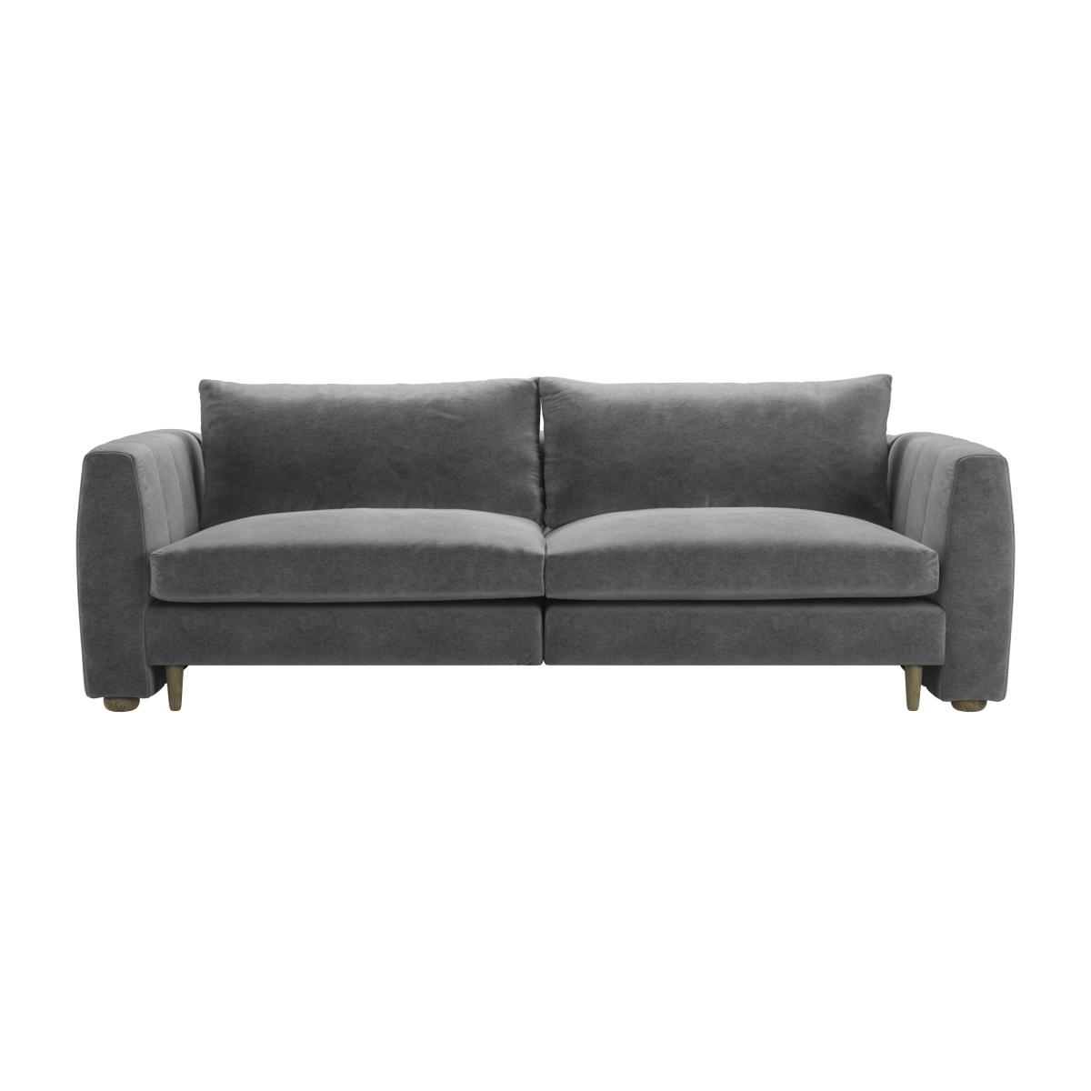 Tiffany 2.5 Seat Sofa in Earl Grey Smart Velvet – image 1