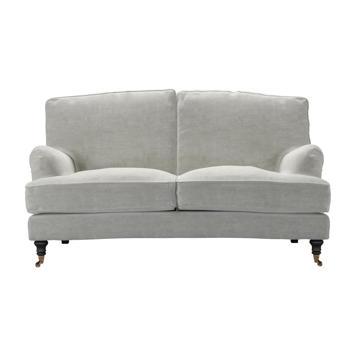 Bluebell 2 Seat Sofa (breaks down) in Fog Aquaclean Clever Chenille – image 1