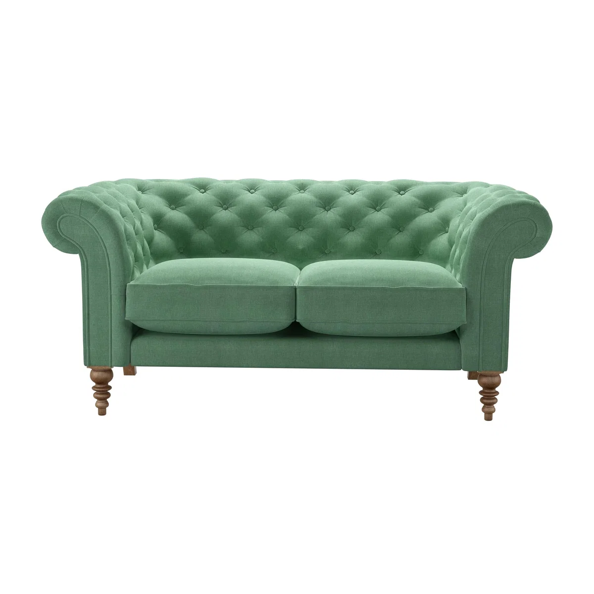 Oscar 2 Seat Sofa in Celadon Easy Cotton – image 1