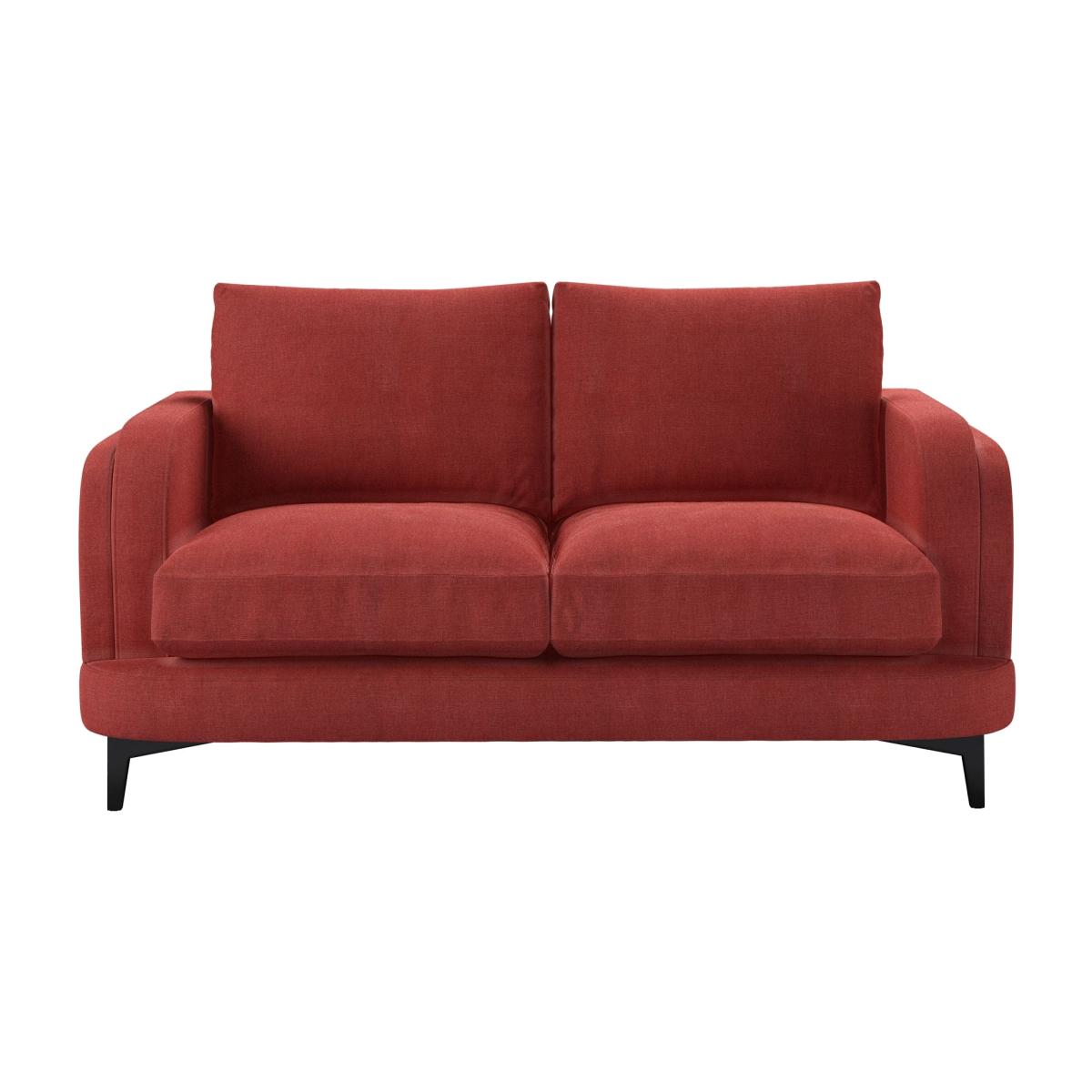 Boston Curved Arm 2 Seat Sofa in Indian Summer Easy Cotton – image 1