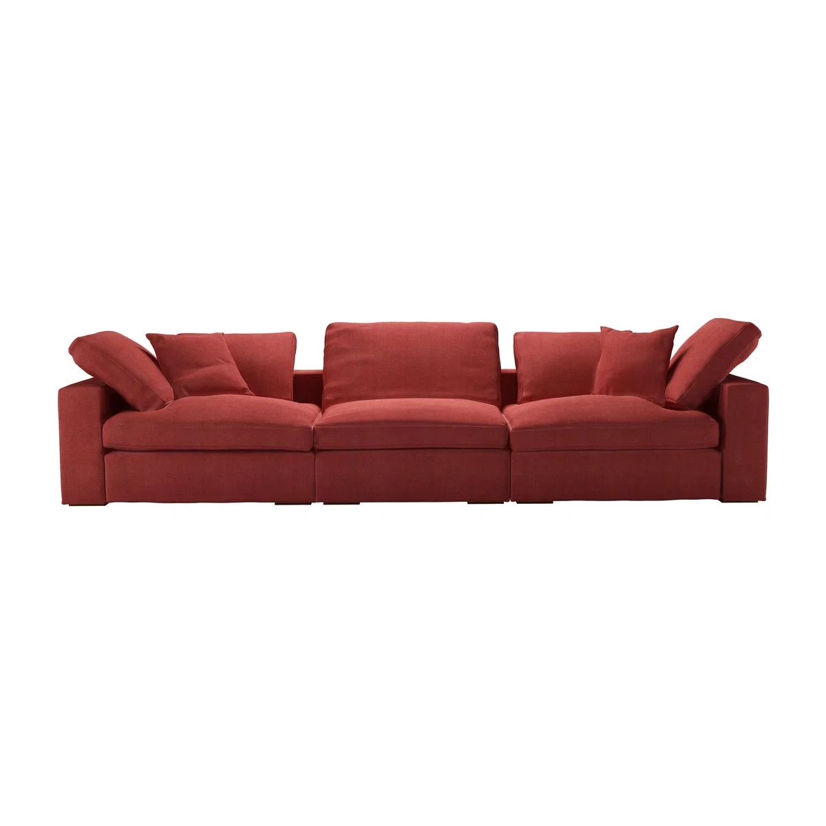 Long Island 3 Seat Sofa in Indian Summer Easy Cotton