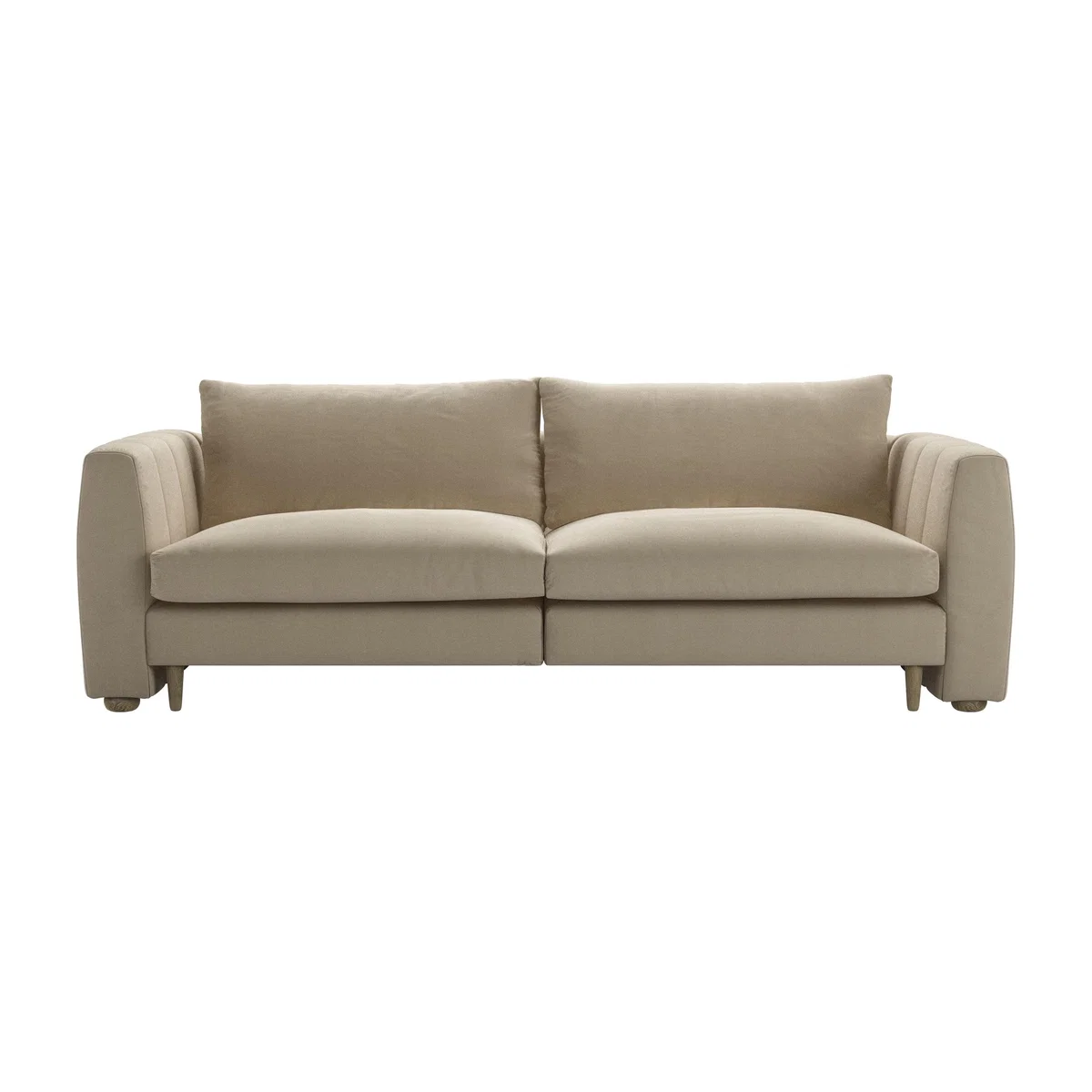 Tiffany 2.5 Seat Sofa in Pennine Stone Organic Smart Cotton – image 1