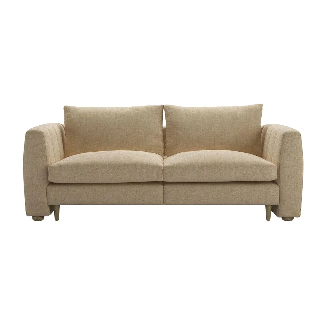 Tiffany Slim 2.5 Seat Sofa in Nordic Pine Hygge Chunky Weave – image 1
