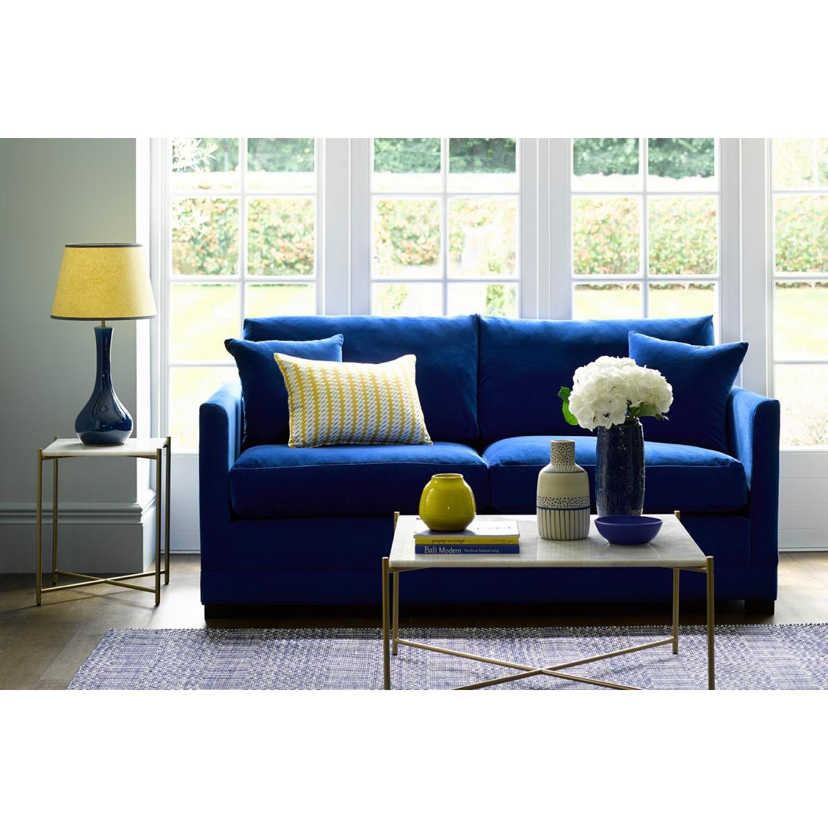 Aissa 2.5 Seat Sofa with removable cover in Port Royal Aquaclean Clever Chenille – image 2