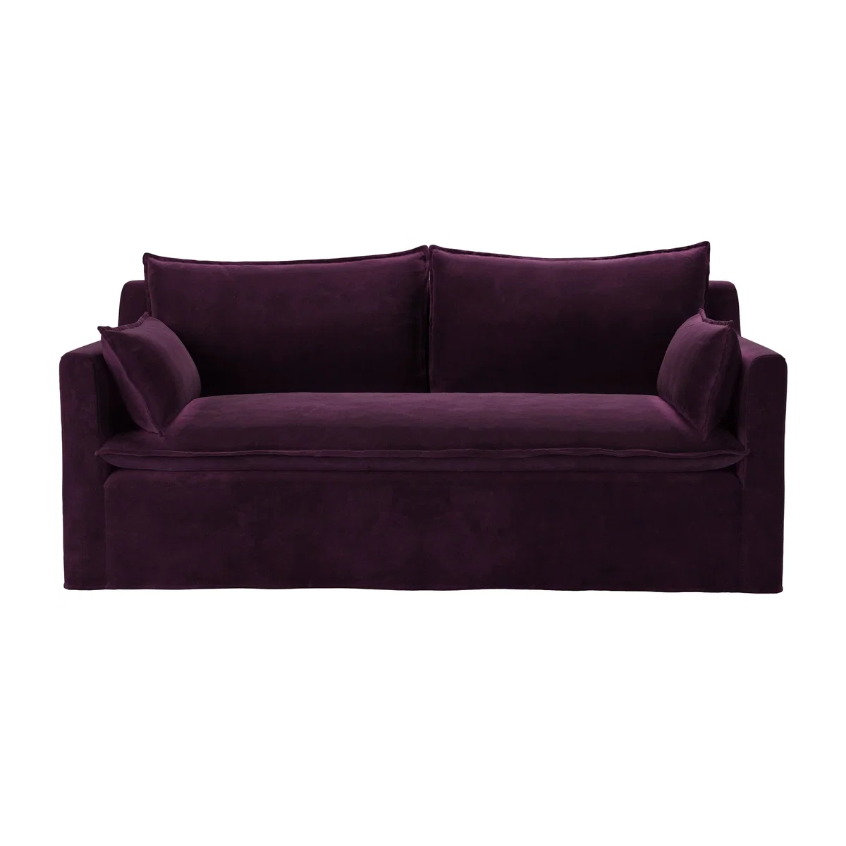 Anders 2.5 Seat Sofa in Damson Smart Velvet – image 1