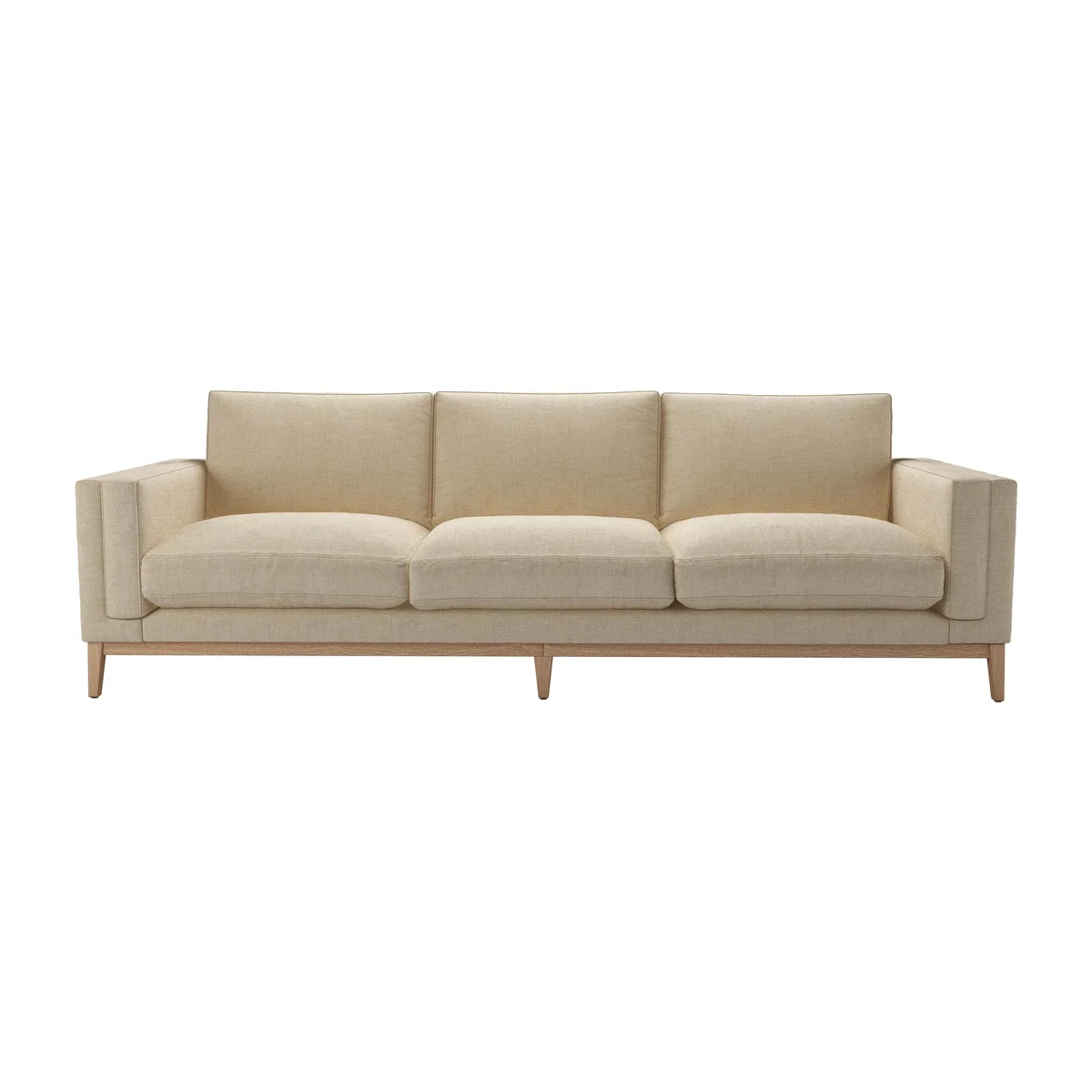 Costello 4 Seat Sofa in Shearling Hygge Chunky Weave – image 1