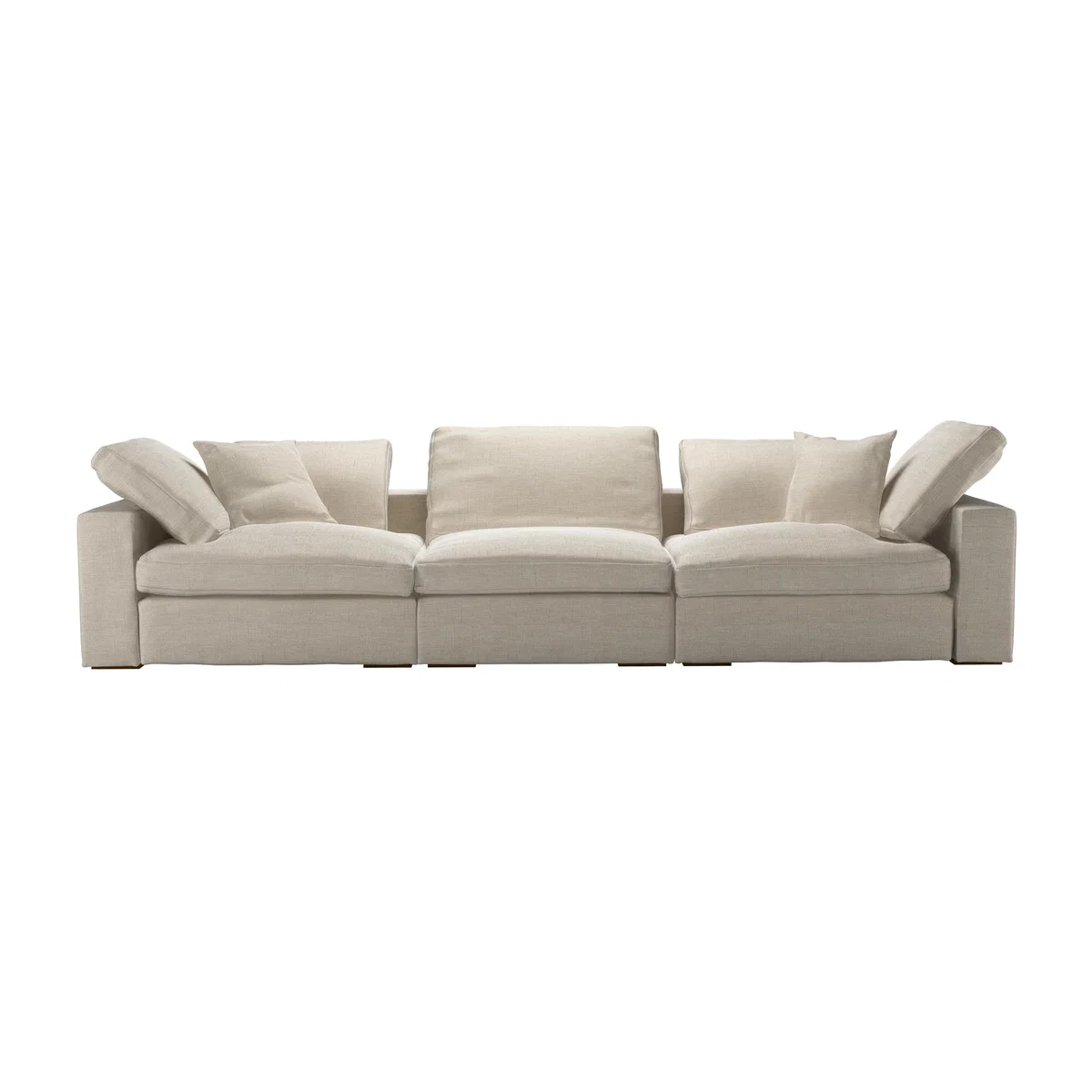 Long Island 3 Seat Sofa in Jasmine Silky Jacquard Weave – image 1