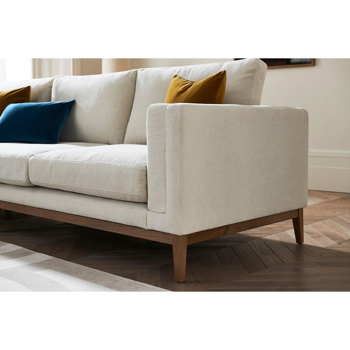 Costello 4 Seat Sofa in Nordic Pine Hygge Chunky Weave – image 9