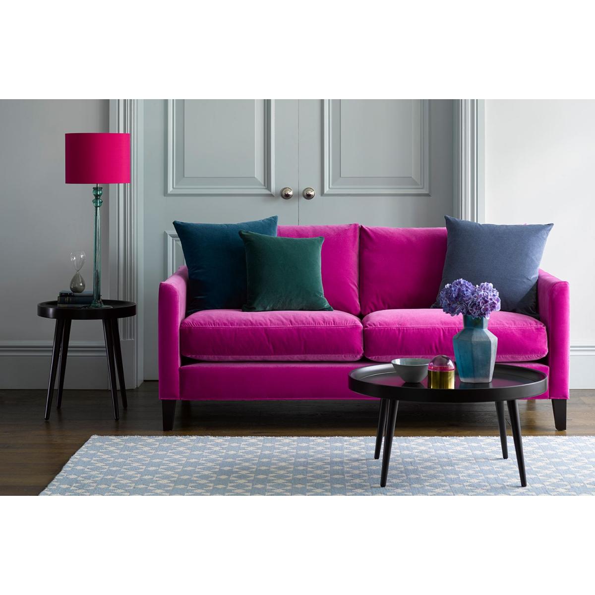 Izzy 2 Seat Sofa in Sea Spray Aquaclean Clever Chenille – image 2