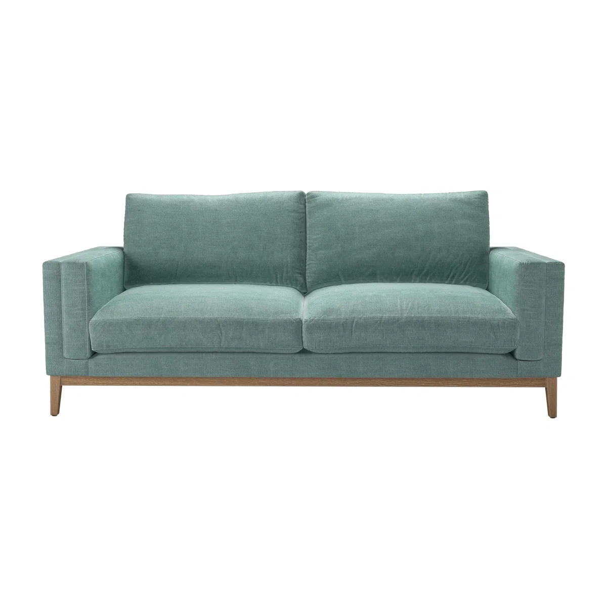 Costello 3 Seat Sofa in Sea Spray Aquaclean Clever Chenille – image 1