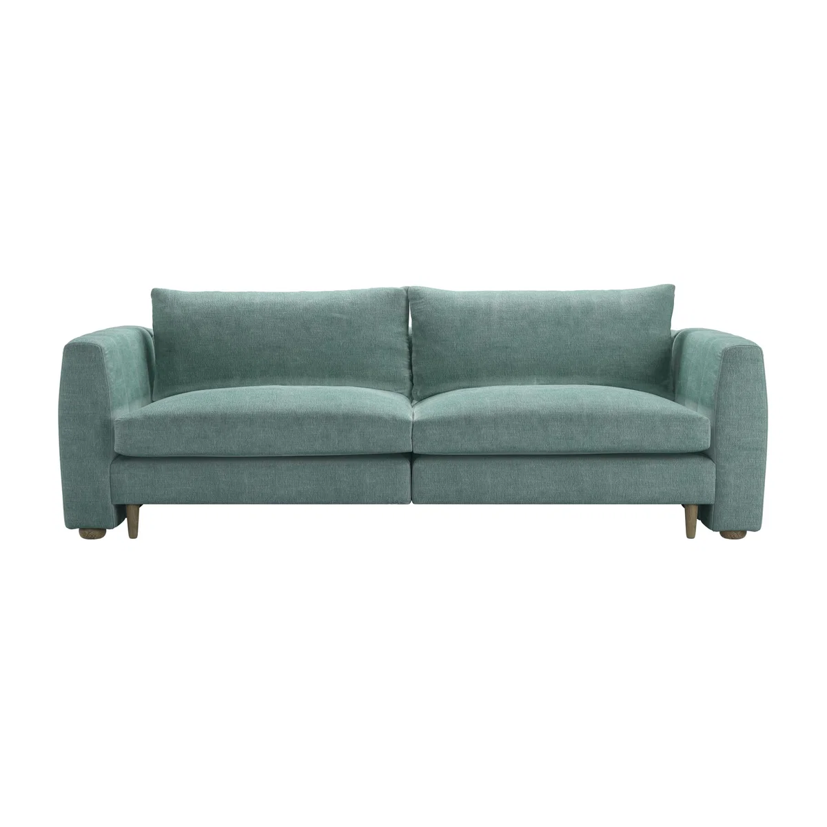 Tiffany 2.5 Seat Sofa in Sea Spray Aquaclean Clever Chenille – image 1