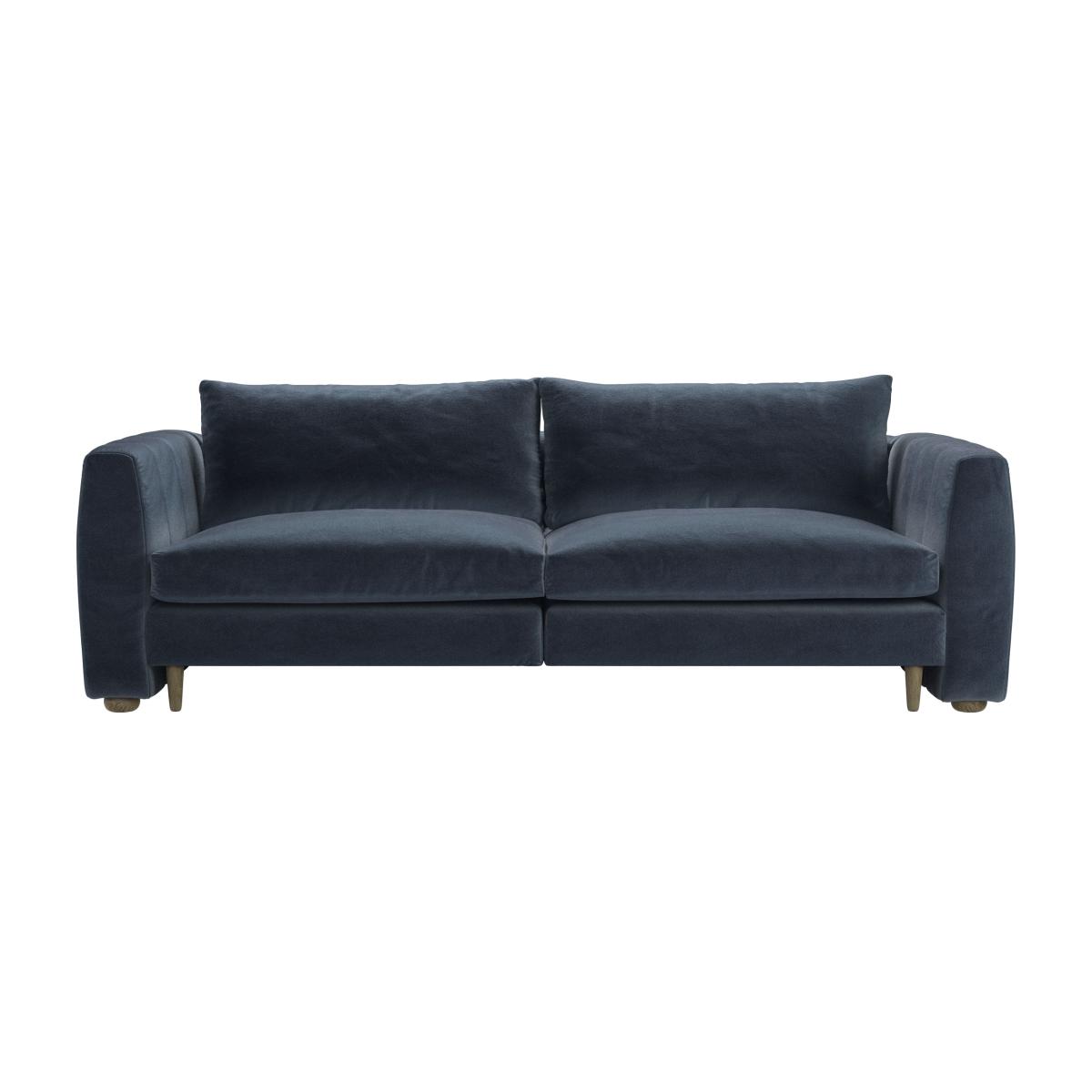 Tiffany 2.5 Seat Sofa in Skyfall Cotton Matt Velvet – image 1