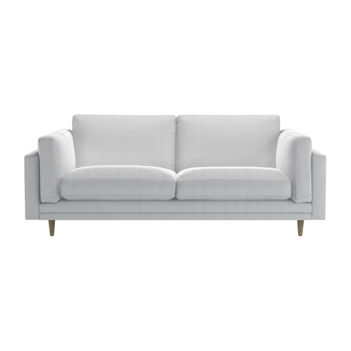 Marco 2.5 Seat Sofa in Pumice House Herringbone Weave – image 1