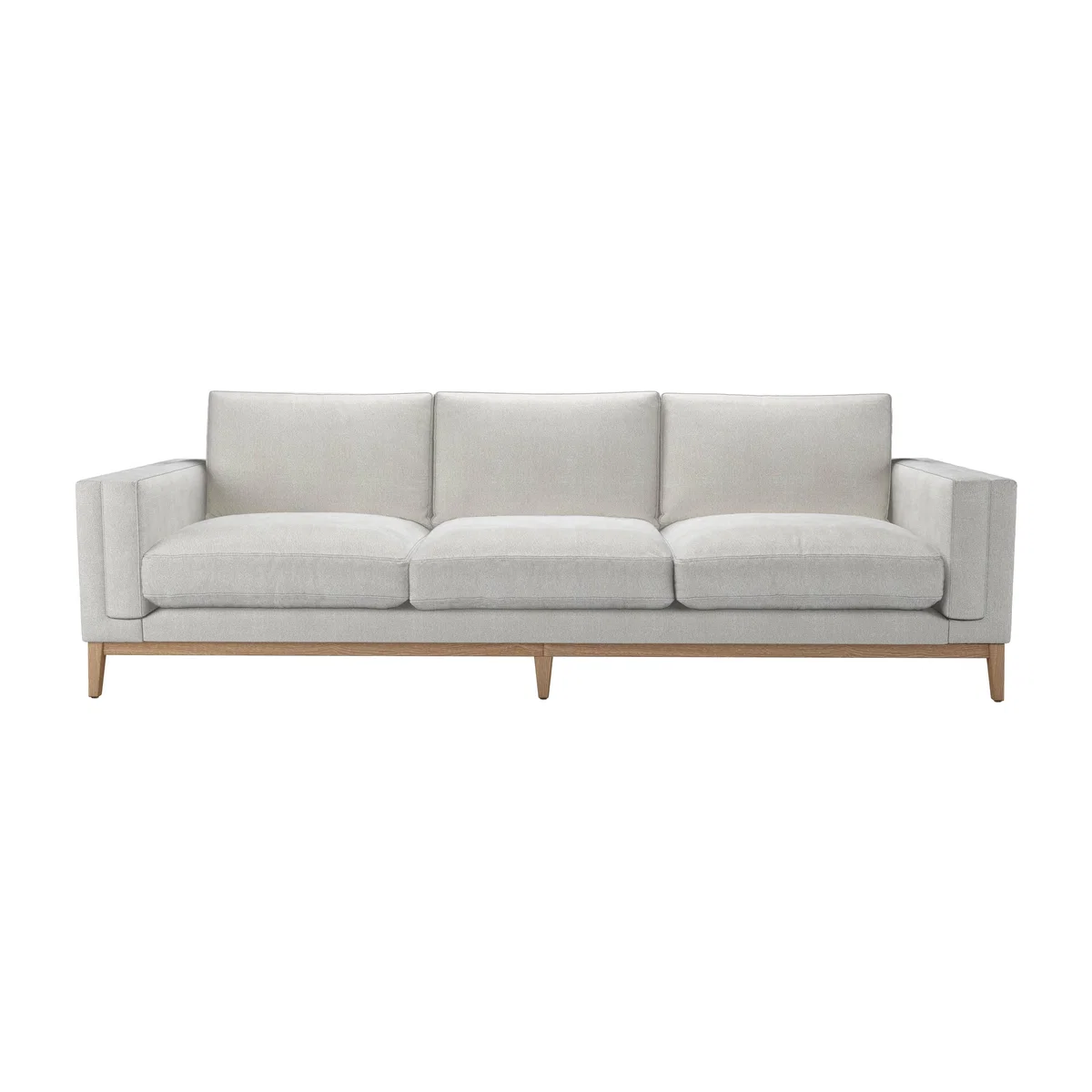 Costello 4 Seat Sofa in Shell Heathland Weave – image 1