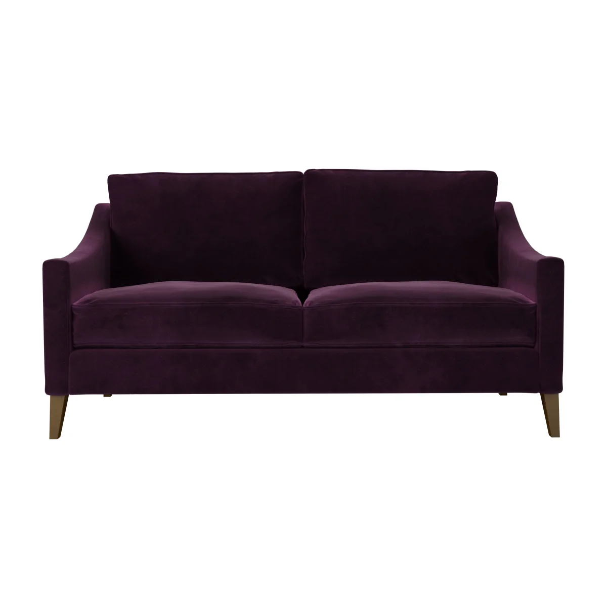 Iggy 2.5 Seat Sofa in Damson Smart Velvet – image 1