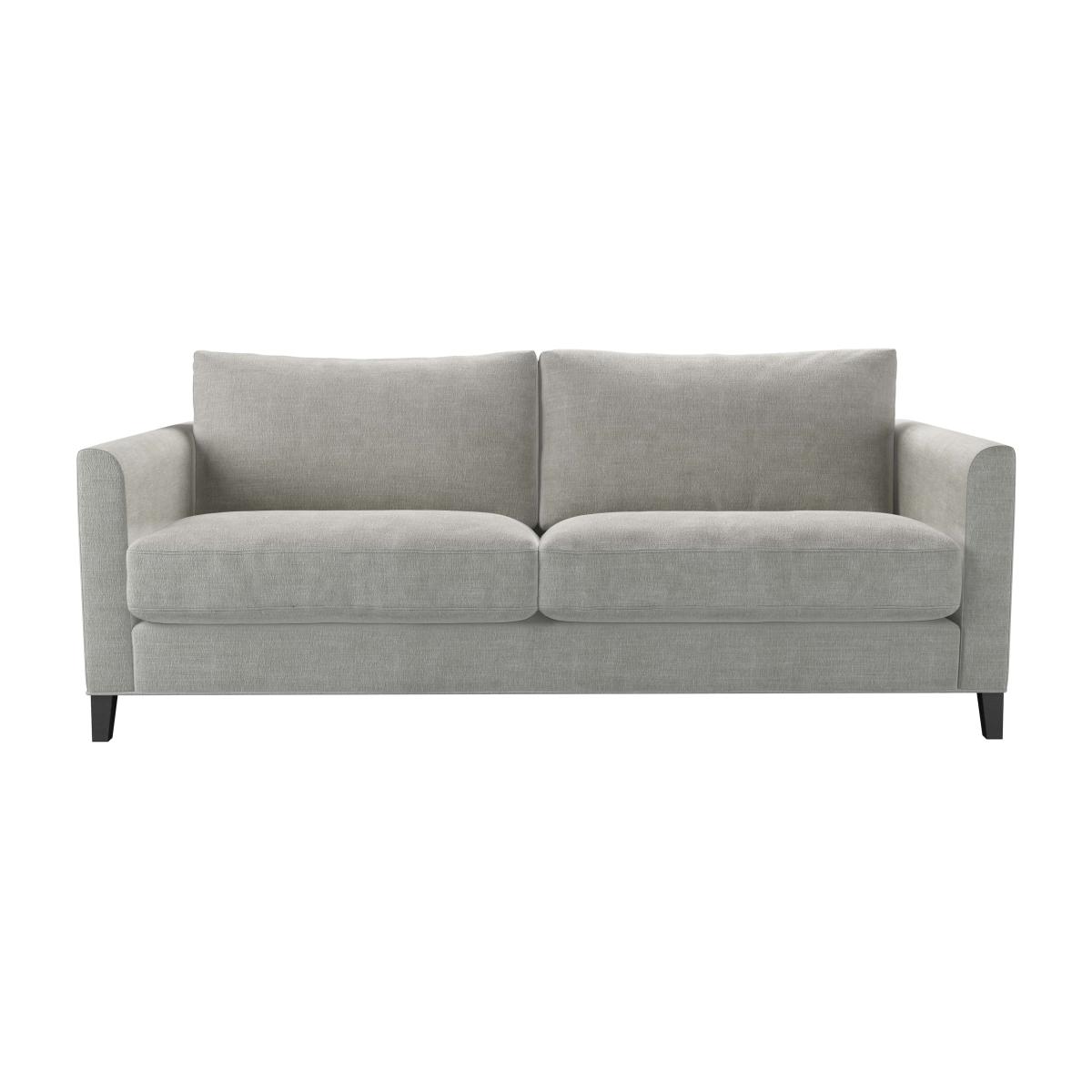 Izzy 3 Seat Sofa (breaks down) in Fog Aquaclean Clever Chenille – image 1