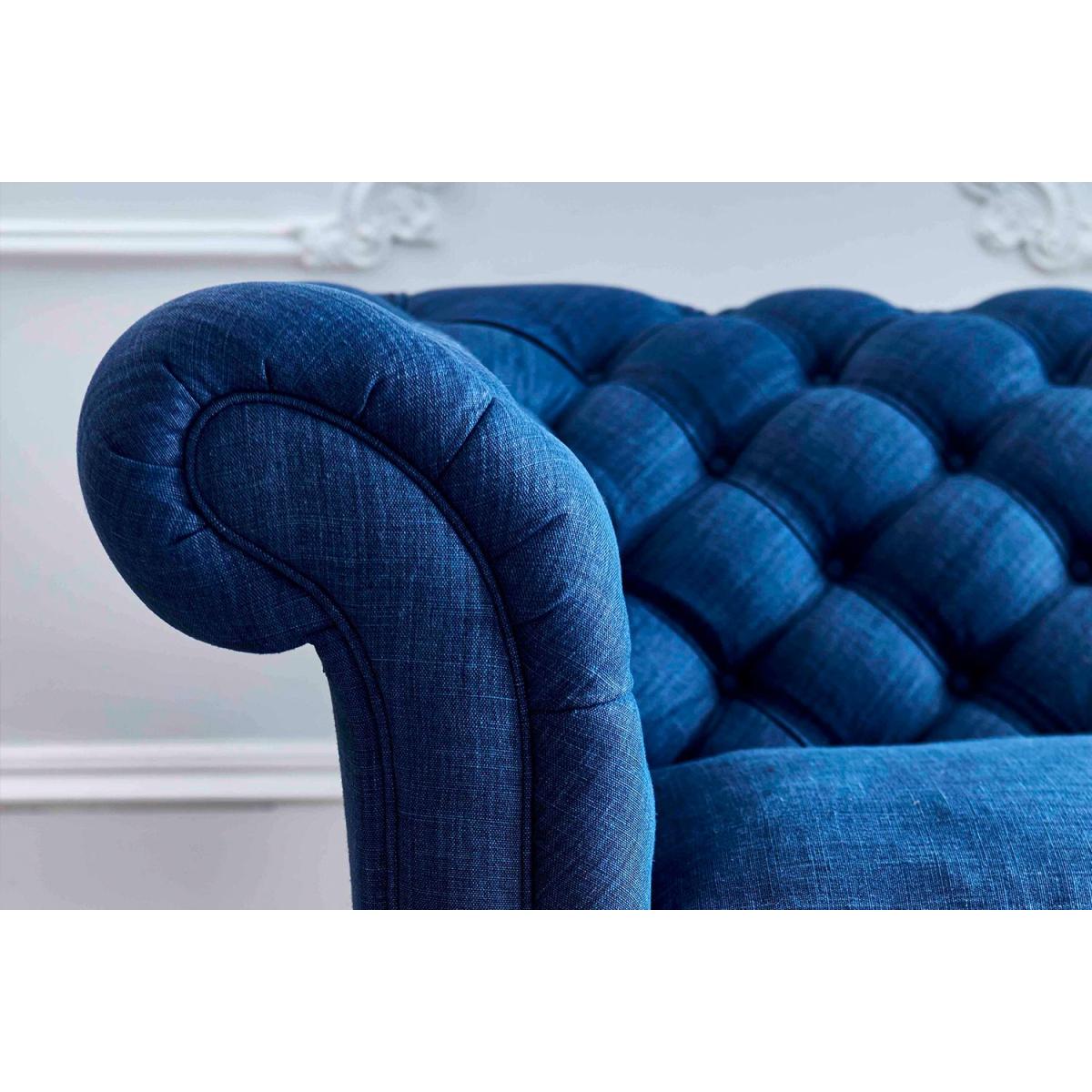 Oscar 2 Seat Sofa in Malbec Cotton Matt Velvet – image 4