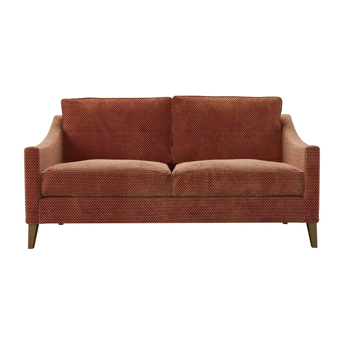 Iggy 2.5 Seat Sofa (breaks down) in Pomegranate Bubble Velvet – image 1