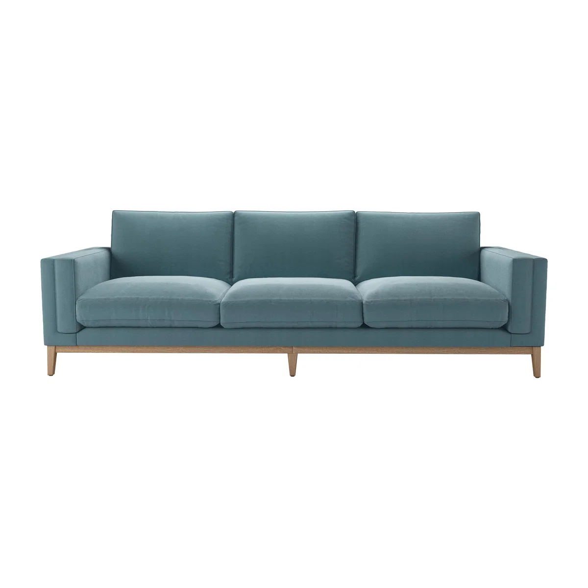 Costello 4 Seat Sofa in Tide Organic Smart Cotton – image 1