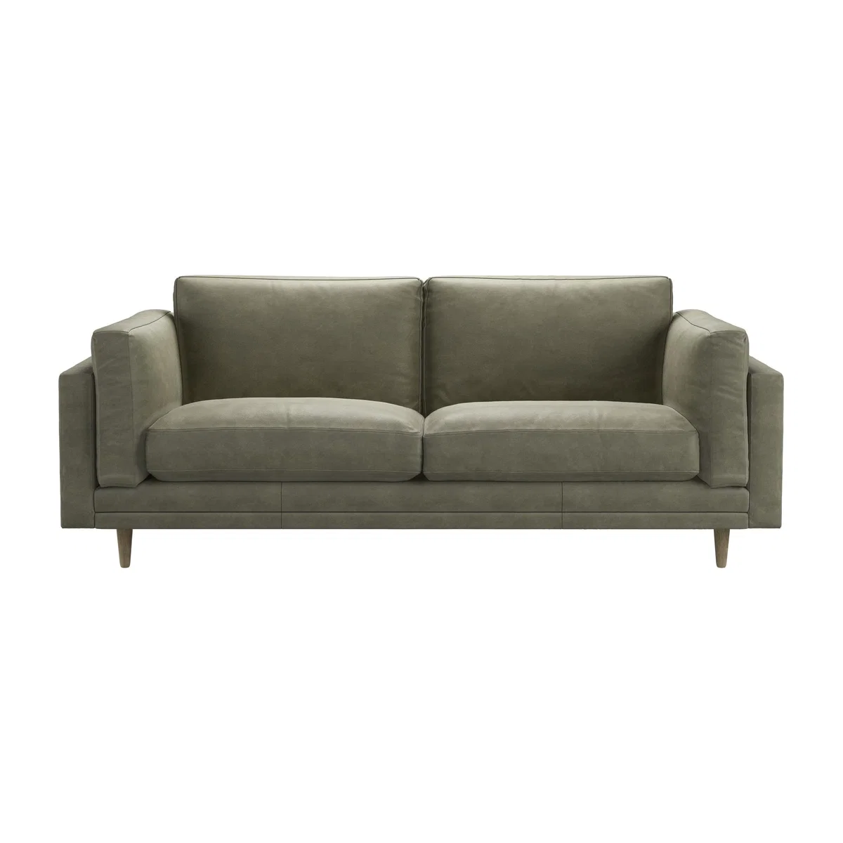 Marco 2.5 Seat Sofa in Matcha Powdered Leather – image 1