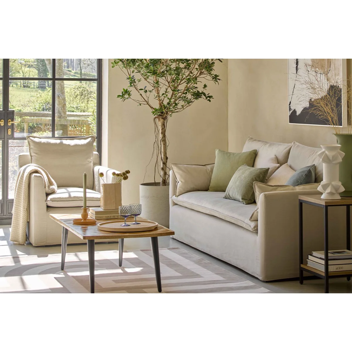 Anders 2.5 Seat Sofa in Clay House Basket Weave - sofa.com – image 2