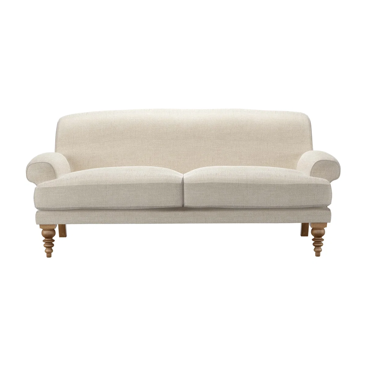 Saturday 2.5 Seat Sofa (breaks down) in Jasmine Silky Jacquard Weave – image 1