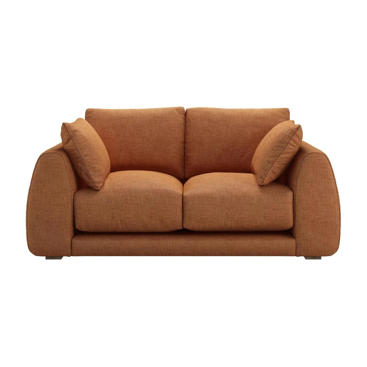 Carmel 2.5 Seat Sofa in Terracotta Florence Textured Weave – image 1