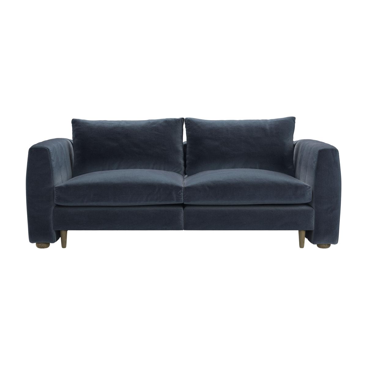 Tiffany Slim 2.5 Seat Sofa in Skyfall Cotton Matt Velvet – image 1
