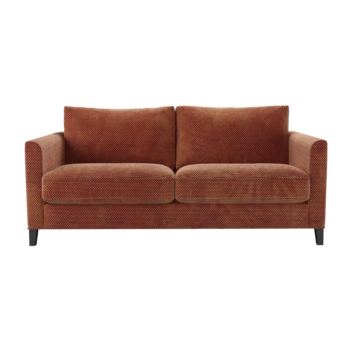 Izzy 2.5 Seat Sofa (breaks down) in Pomegranate Bubble Velvet – image 1