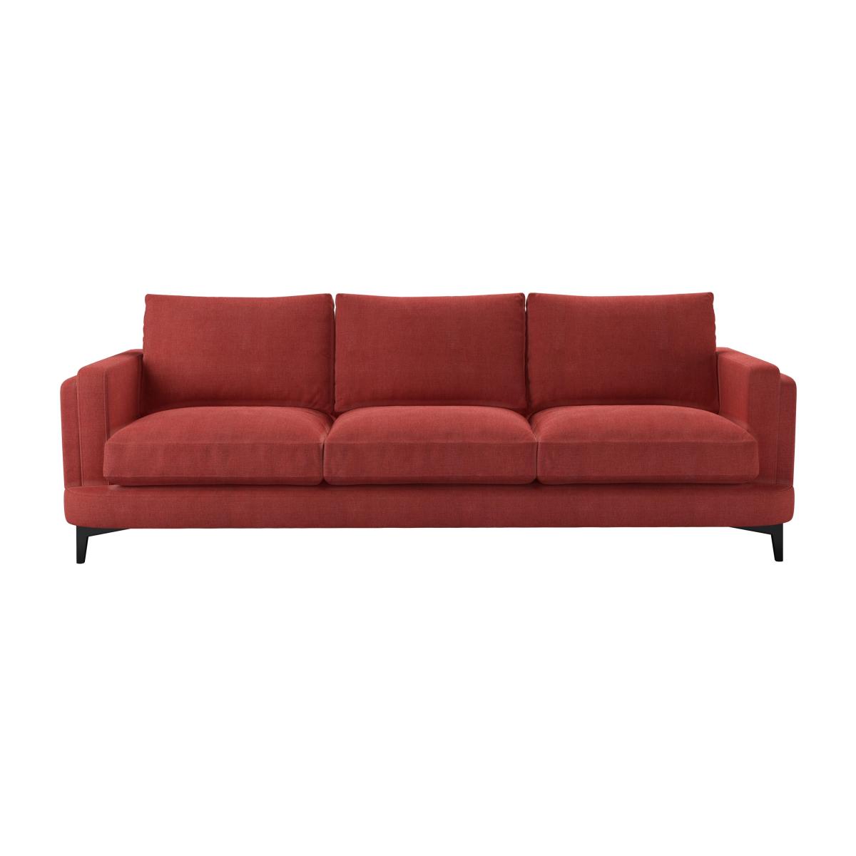 Boston Squared Arm 4 Seat Sofa in Indian Summer Easy Cotton – image 1