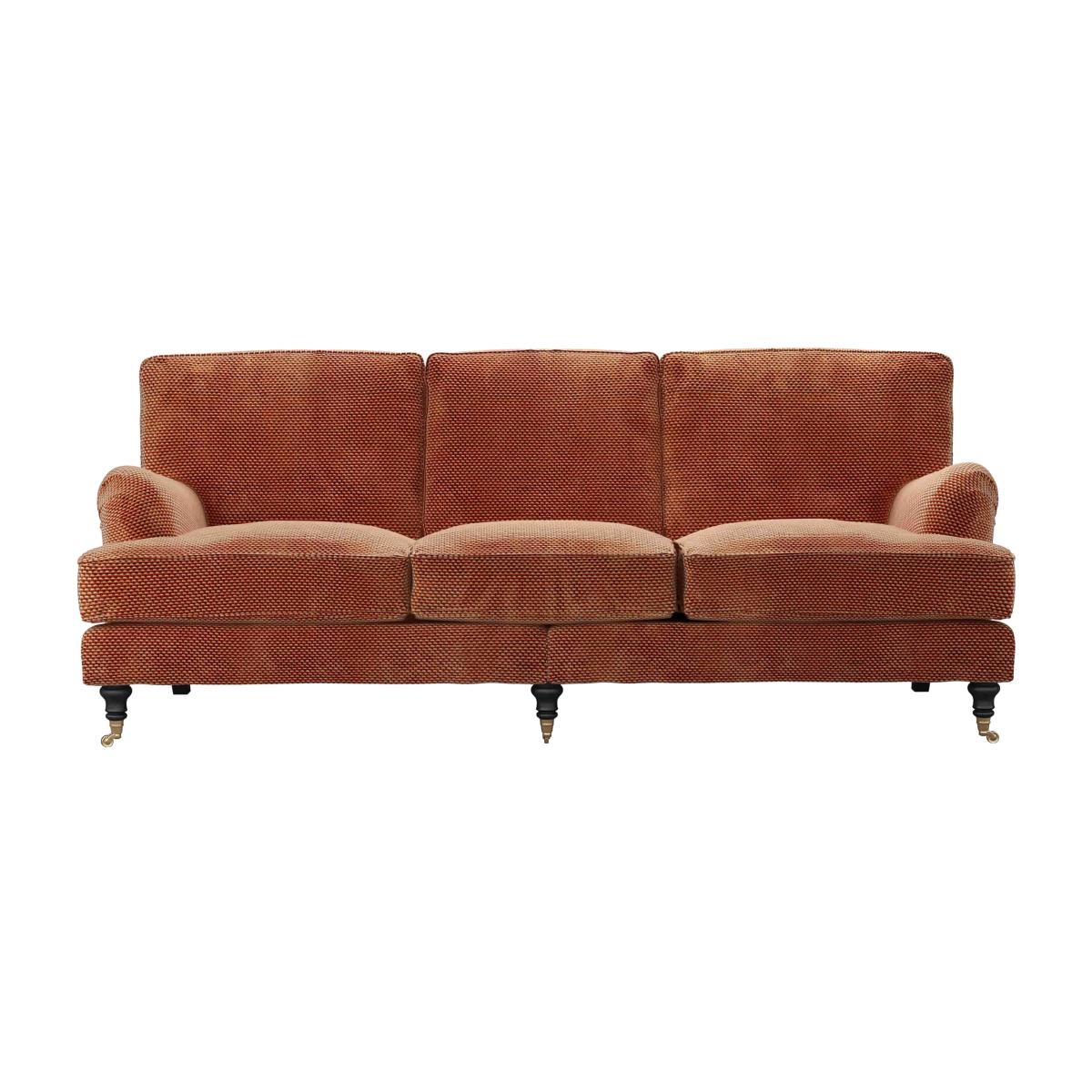 Bluebell 4 Seat Sofa in Pomegranate Bubble Velvet – image 1