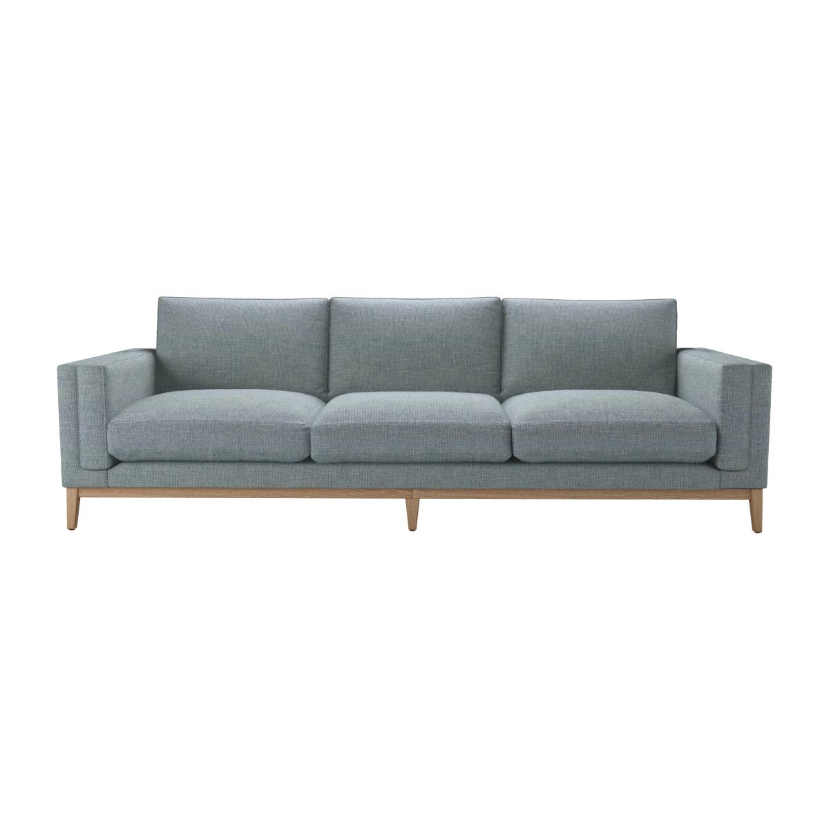 Costello 4 Seat Sofa in Cornflower Silky Jacquard Weave – image 1