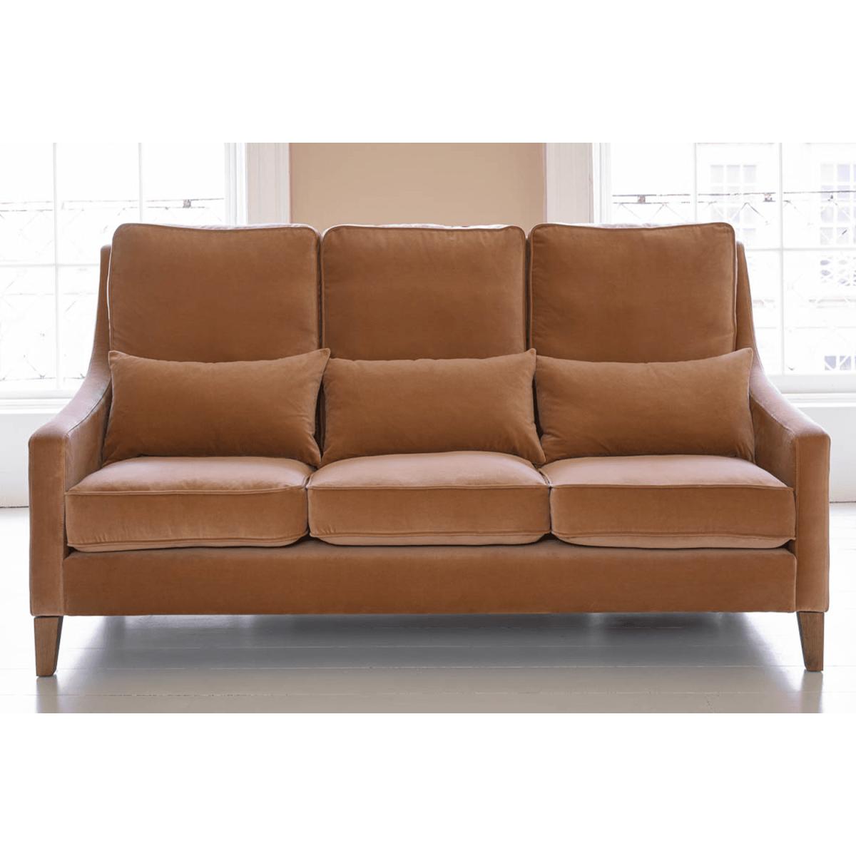 High Back Iggy 2.5 Seat Sofa in Celadon Easy Cotton – image 6