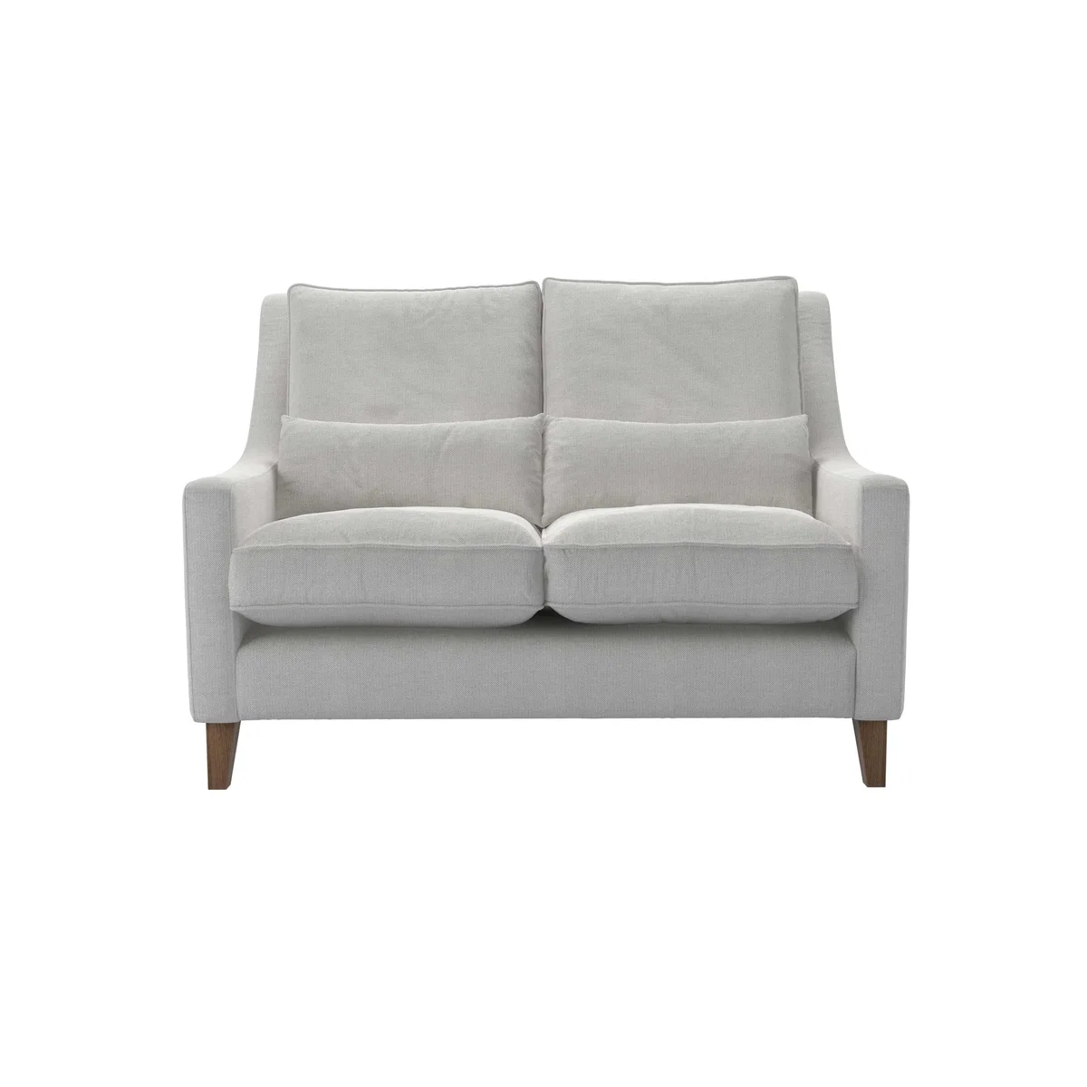 High Back Iggy 2.5 Seat Sofa in Fawn Aquaclean Clever Velvet – image 2