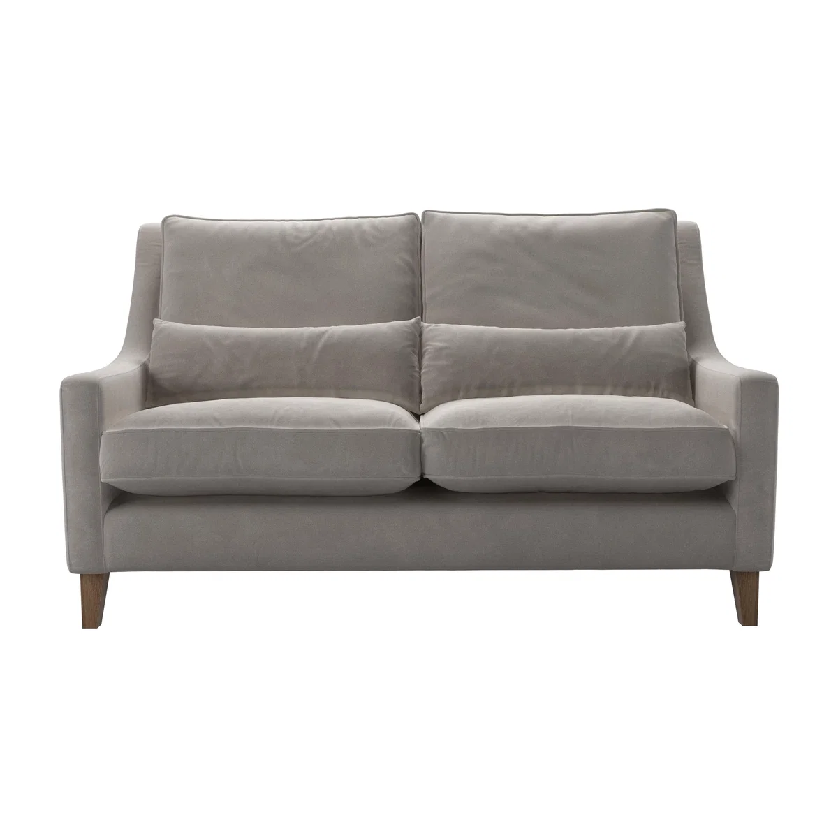 High Back Iggy 2.5 Seat Sofa in Nimbus Aquaclean Clever Velvet – image 1