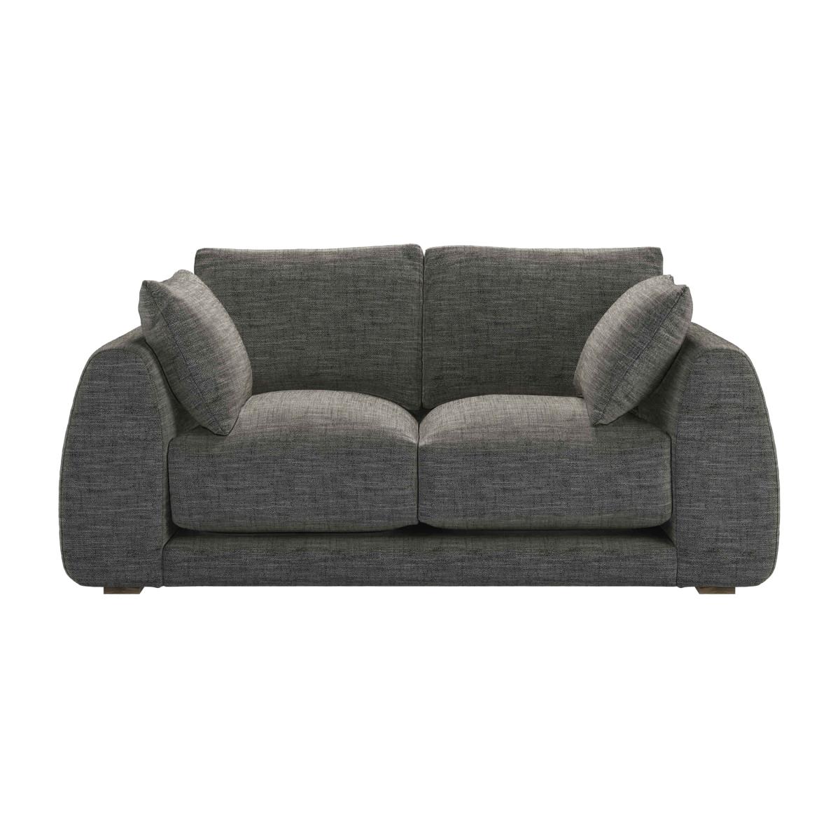 Carmel 2.5 Seat Sofa in Liquorice Baylee Multi-Tone Viscose Linen – image 1