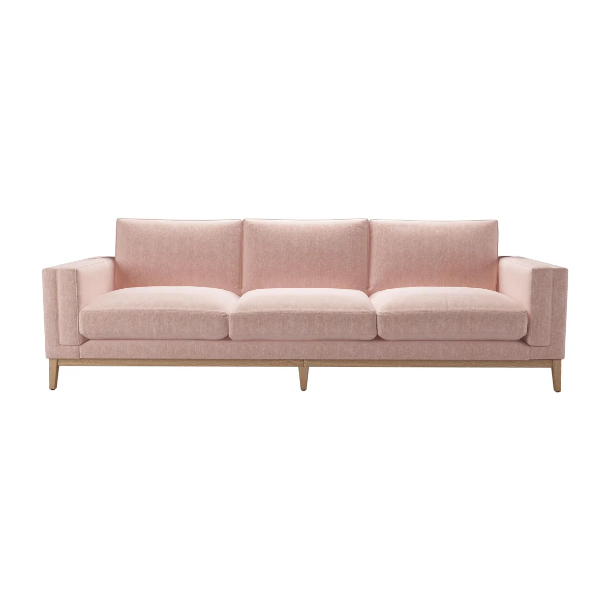 Costello 4 Seat Sofa in Pavilion Pink Brushstroke – image 1