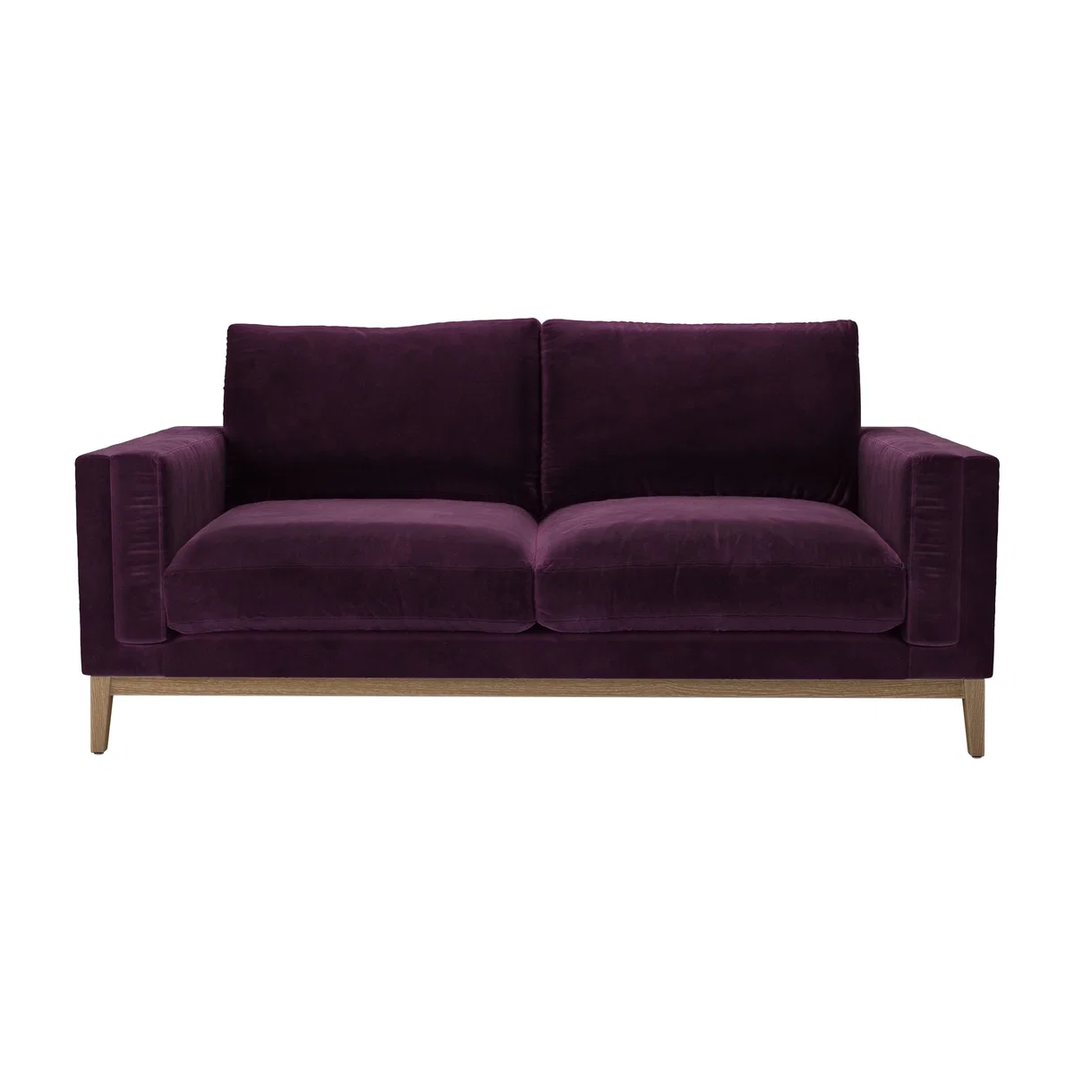 Costello 2.5 Seat Sofa in Damson Smart Velvet – image 1
