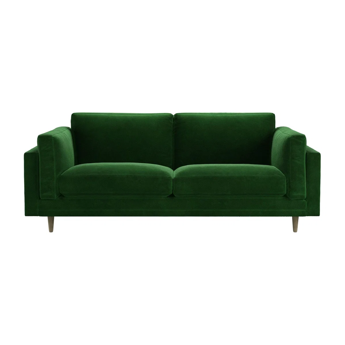 Marco 2.5 Seat Sofa in Putting Green Aquaclean Clever Velvet – image 1