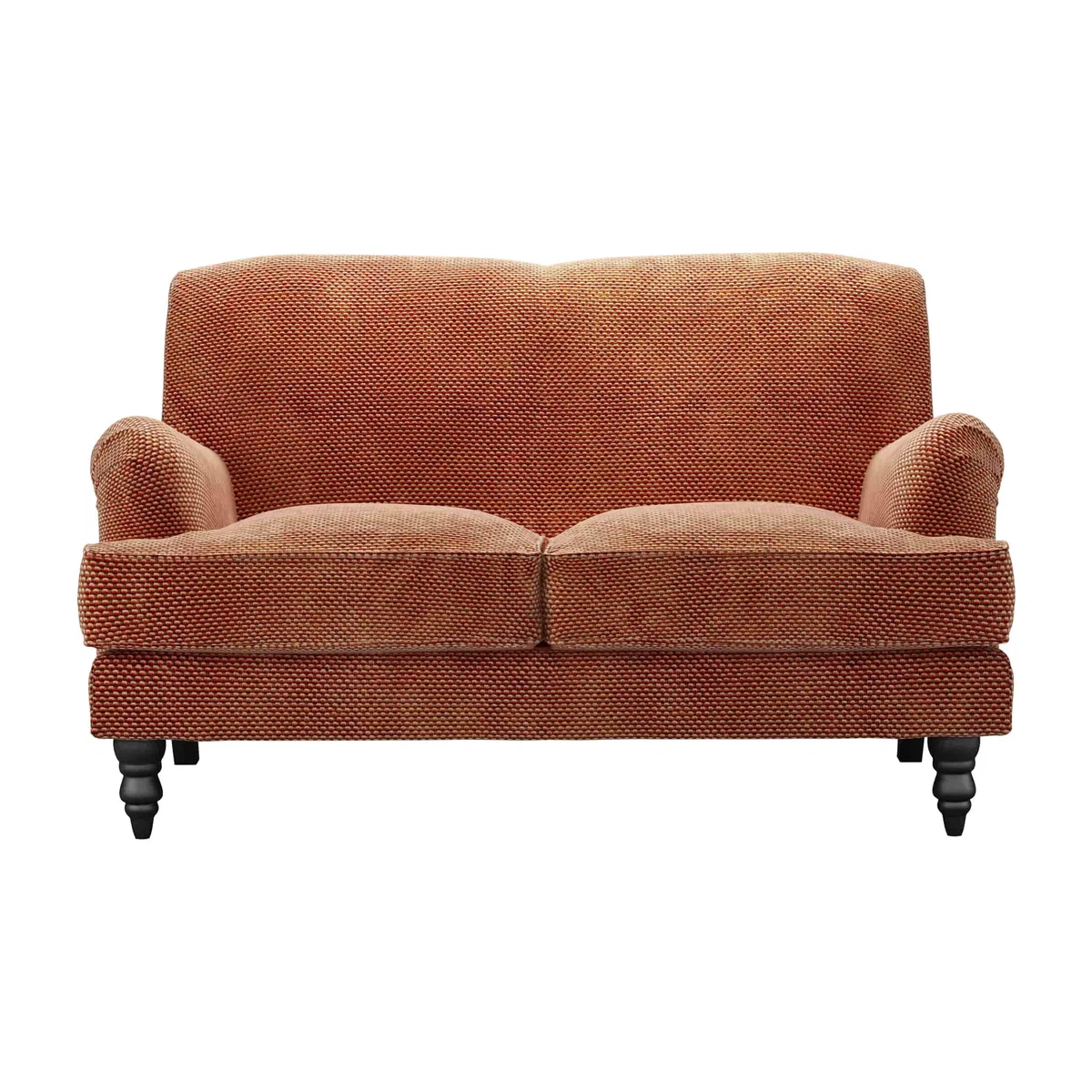 Snowdrop 2 Seat Sofa in Pomegranate Bubble Velvet – image 1