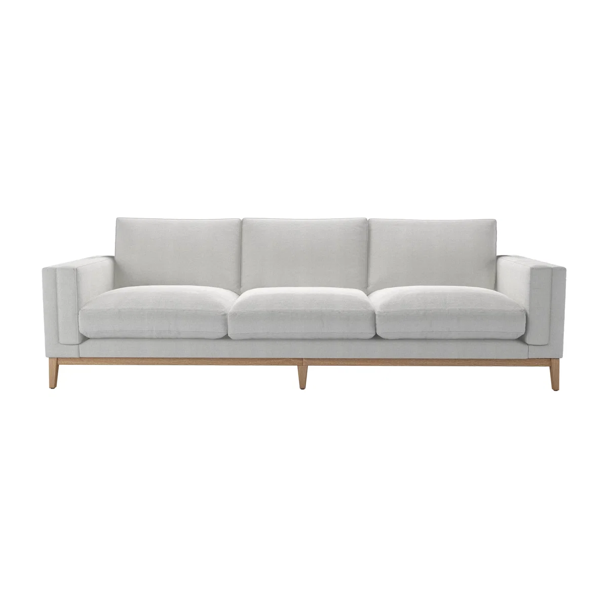 Costello 4 Seat Sofa in Pumice House Basket Weave – image 1