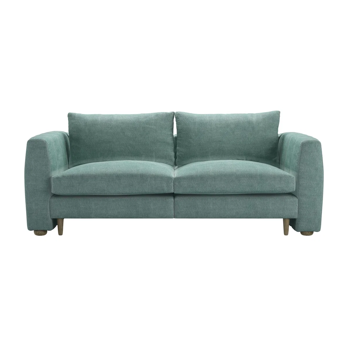 Tiffany Slim 2.5 Seat Sofa in Sea Spray Aquaclean Clever Chenille – image 1