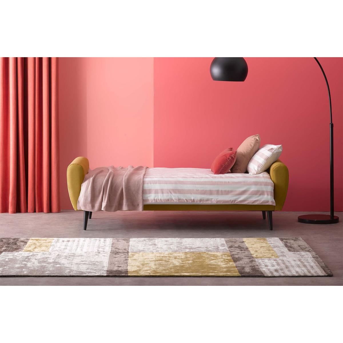 Jack 3 Seat Sofa bed in Pebble Soft Weave – image 3