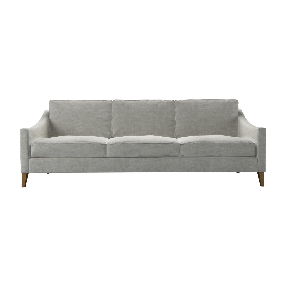Iggy 4 Seat Sofa in Fog Aquaclean Clever Chenille – image 1